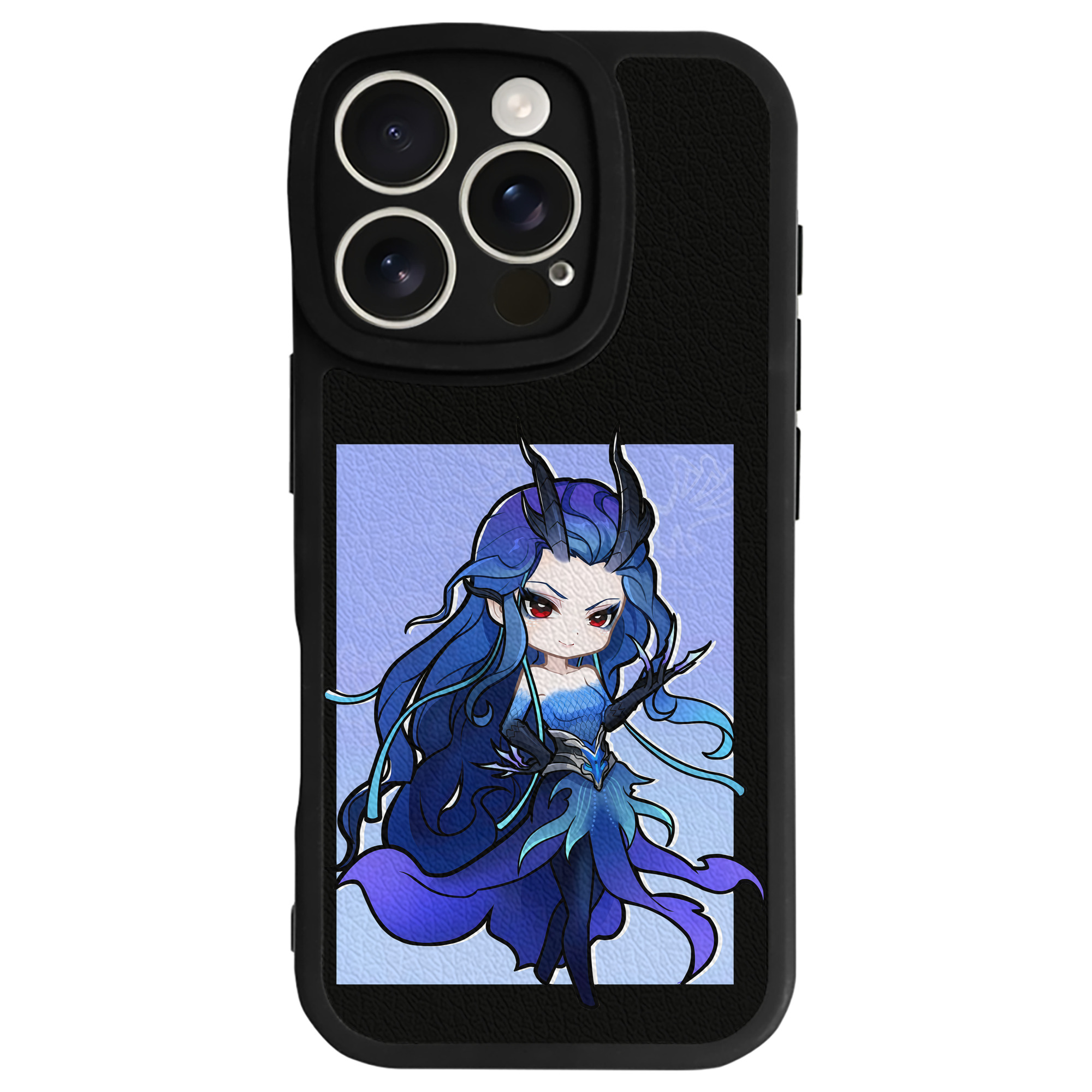 （画像用） Ne Zha 2 ナタ 魔童の大暴れ 【iPhone 16シリーズ対応】シリコンスマホケース（レザー調） 材質：シリコン